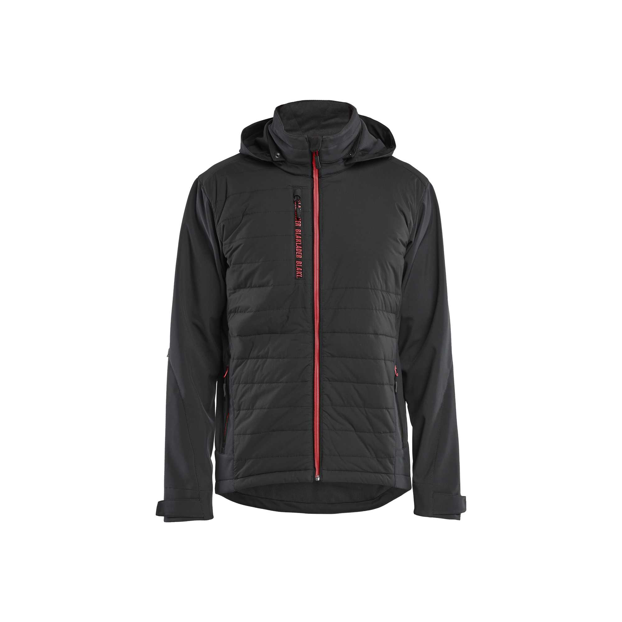 BLAKLADER 47432513 Hybrid Jacket Hi Vis Reflective Softshell Work Jacket MEN - Waterproof